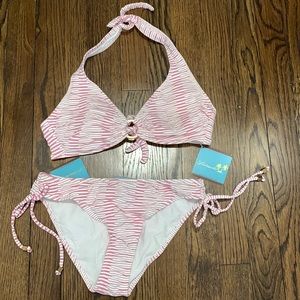 Letarte pink bikini set